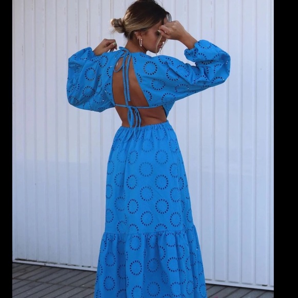 GORGEOUS ZARA Cutout Embroirdered Dress - Picture 5 of 10